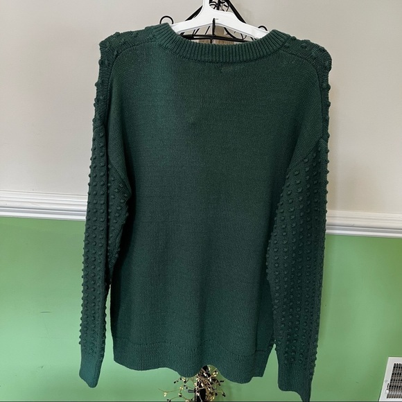 Men’s Lego brand pattern sweater forest green - Picture 2 of 8